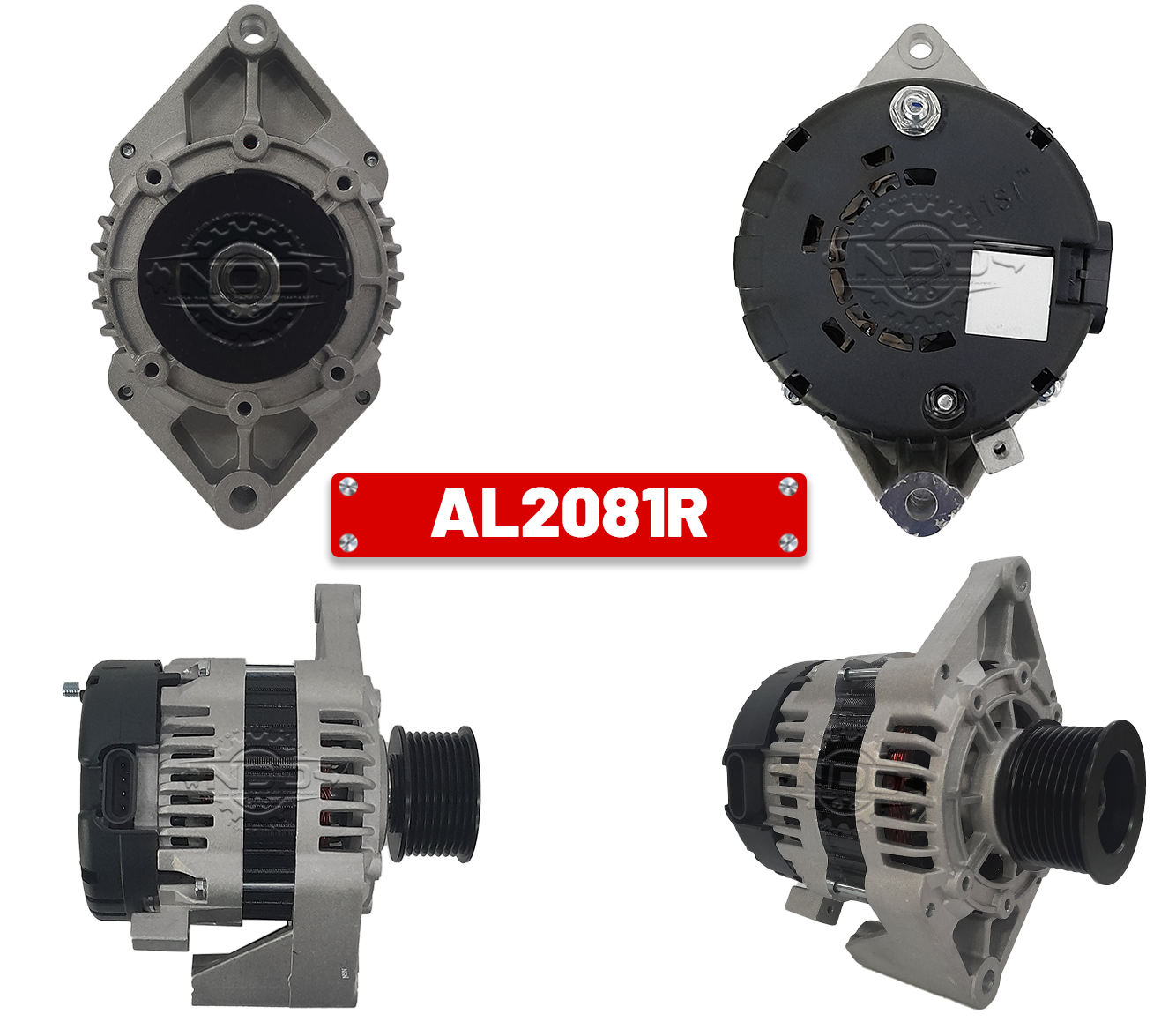 AL2081R CMN 24V 11SI 45A 8PK Long Alternator